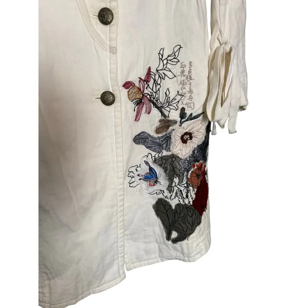 Cover Charge long floral‎ embroidered jacket - Picture 10 of 11